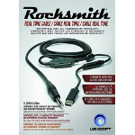 Ubisoft Rocksmith Real Tone Cable audio cable 3.429 m USB A 6.35mm Black