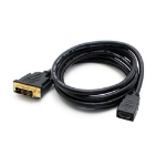 AddOn Networks DVID2HDMI video cable adapter 7.87" (0.2 m) DVI-D HDMI Black