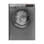 Hoover H3WPS486TMRR6-80 washing machine Front-load 8 kg 1400 RPM Anthracite