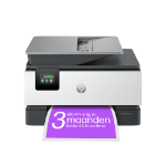 HP OfficeJet Pro 9122e Draadloos All-in-One Kleur Printer, Instant Ink; Dubbelzijdig printen