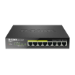D-Link DGS-1008P network switch Unmanaged Gigabit Ethernet (10/100/1000) Power over Ethernet (PoE) Black