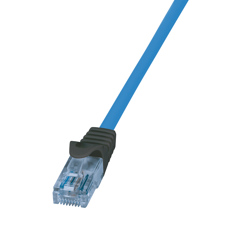 Image of LogiLink CPP010 networking cable Blue 10 m Cat6a U/UTP (UTP)