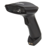 Manhattan Wireless Linear Handheld CCD Barcode Scanner, Bluetooth, 500mm Scan Depth, up to 80m effective range (line of sight), Max Ambient Light 100,000 lux (sunlight), EU/US/UK/AU interchangeable plug, Black, Three Year Warranty, Box