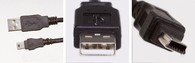 Microconnect USBAMB51 USB cable 1 m USB 2.0 USB A Mini-USB B Black
