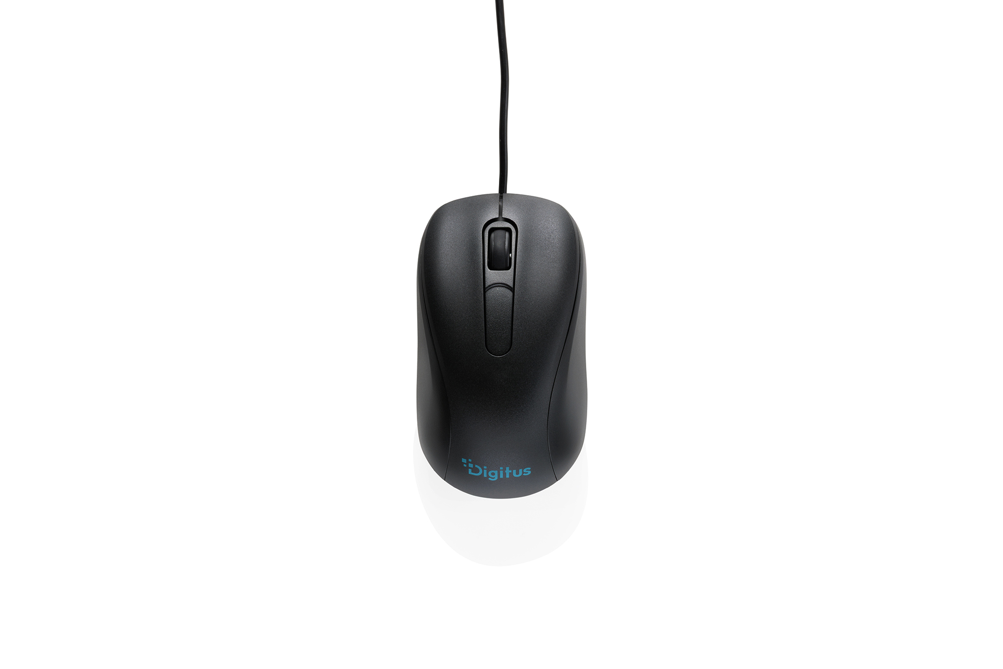 Digitus CM10. wired 3-button mouse. with scroll wheel. 1.9 m cable len