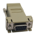 Tripp Lite B090-A9F-X cable gender changer RJ45 DB9 Beige