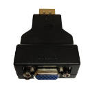 4XEM 4XDPMVGAFA cable gender changer DisplayPort VGA Black
