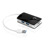 Siig SuperSpeed USB 3.0 LAN Hub USB 3.2 Gen 1 (3.1 Gen 1) Type-A 1000 Mbit/s Black,White