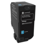 Lexmark 74C2HC0 Toner-kit cyan return program, 12K pages ISO/IEC 19798 for Lexmark CS 725