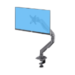 StarTech.com Desk Mount Monitor Arm, Up To 32" Display, Max 22lb/10kg, VESA 75x75/100x100, C-Clamp, Fully Articulating, Mechanical Spring, TAA-compliant