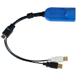 Raritan Digital HDMI, USB CIM KVM cable Multicolour, Black 0.3 m