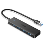 Ugreen EU Product - USB-A Hub with 4x USB-A 3.0 Ports  1m - Black