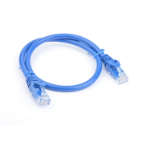 8WARE CAT6A Cable 0.25m (25cm) - Blue Color RJ45 Ethernet Network LAN UTP Patch Cord Snagless