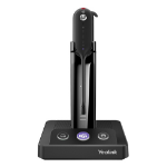 Yealink WH63 Portable Teams Headset Wireless Ear-hook, Head-band, Neck-band Office/Call center Charging stand Black