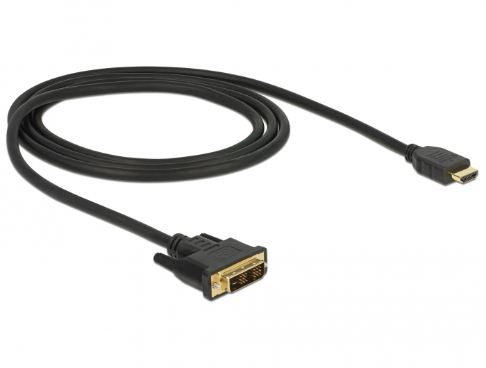 85582 DELOCK Adapterkabel - Single Link - DVI-D männlich zu HDMI männlich