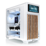 Thermaltake TR300 WS Midi Tower White, Wood