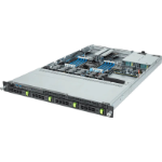 GIGABYTE R163-S30-AAB1 LGA 4677 (Socket E) Rack (1U) Zwart, Staal