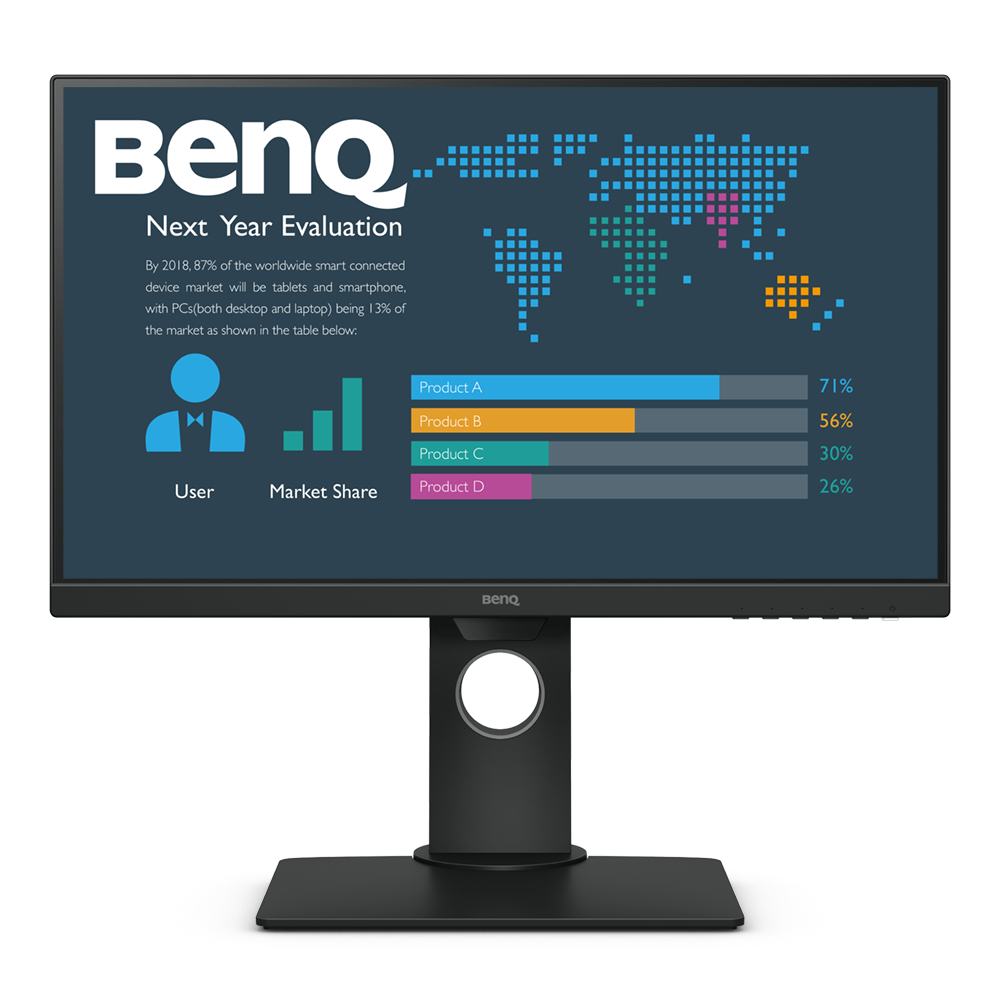 Image of BenQ BL2480T computer monitor 60.5 cm (23.8") 1920 x 1080 pixels...