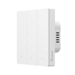 Sonoff M5 Matter WiFi Smart Wall Mechanical Switch 3-Button White