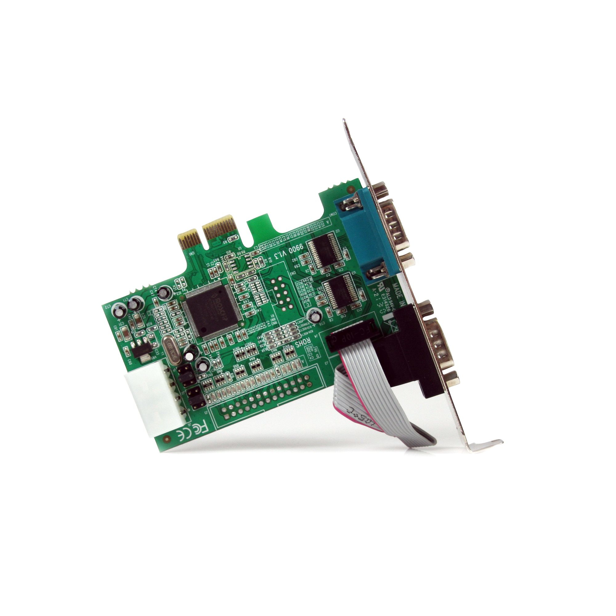 Image of StarTech.com 2-port PCI Express RS232 Serial Adapter Card - PCIe...