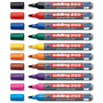 Edding 250 marker 10 pc(s) Red