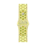 Apple MG9V4ZM/A smart wearable accessory Band Yellow Aluminium, Fluoroelastomer