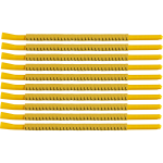 Brady SCNG-18-L cable marker Black, Yellow Nylon 300 pc(s)