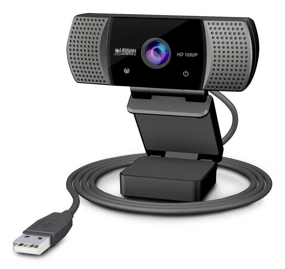Urban Factory WEB: WEBCAM USB 1080P 2M AUTOFOCUS