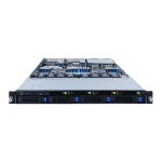 Gigabyte R182-M80 Intel C621A LGA 4189 Rack (1U) Zwart