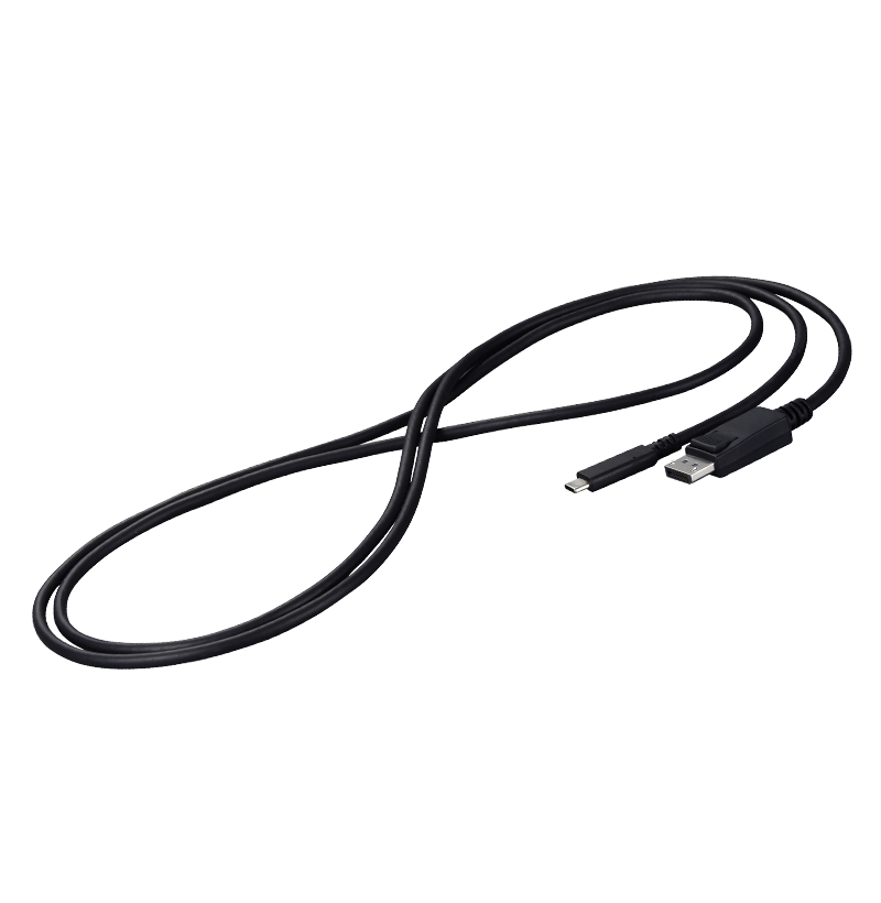 EIZO CP200-BK DisplayPort cable 2 m USB Type-C Black