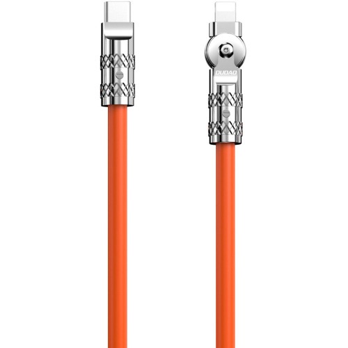 Image of DUDAO L24CL 120W USB-C - Lightning Cable 1 m Orange