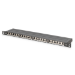 Digitus CAT 6, Class E High Density Patch Panel, shielded, black