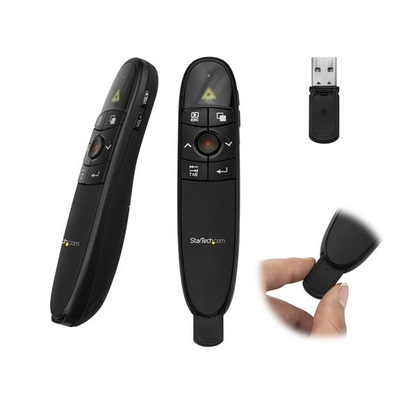 Image of StarTech.com Wireless Presentation Remote with Red Laser Pointer -...
