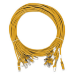 Intellinet 745444 networking cable Yellow 5.91" (0.15 m) Cat8.1 U/FTP (STP)