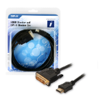 Innovation IT 5A 354161 DISPLAY video cable adapter 2 m HDMI DVI-D Black,Gold