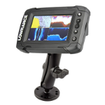 RAM Mounts Double Ball Mount for Lowrance Elite-5 & Elite-7 Ti