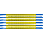 Brady SCNG-07-B cable marker Black, Yellow Nylon 300 pc(s)