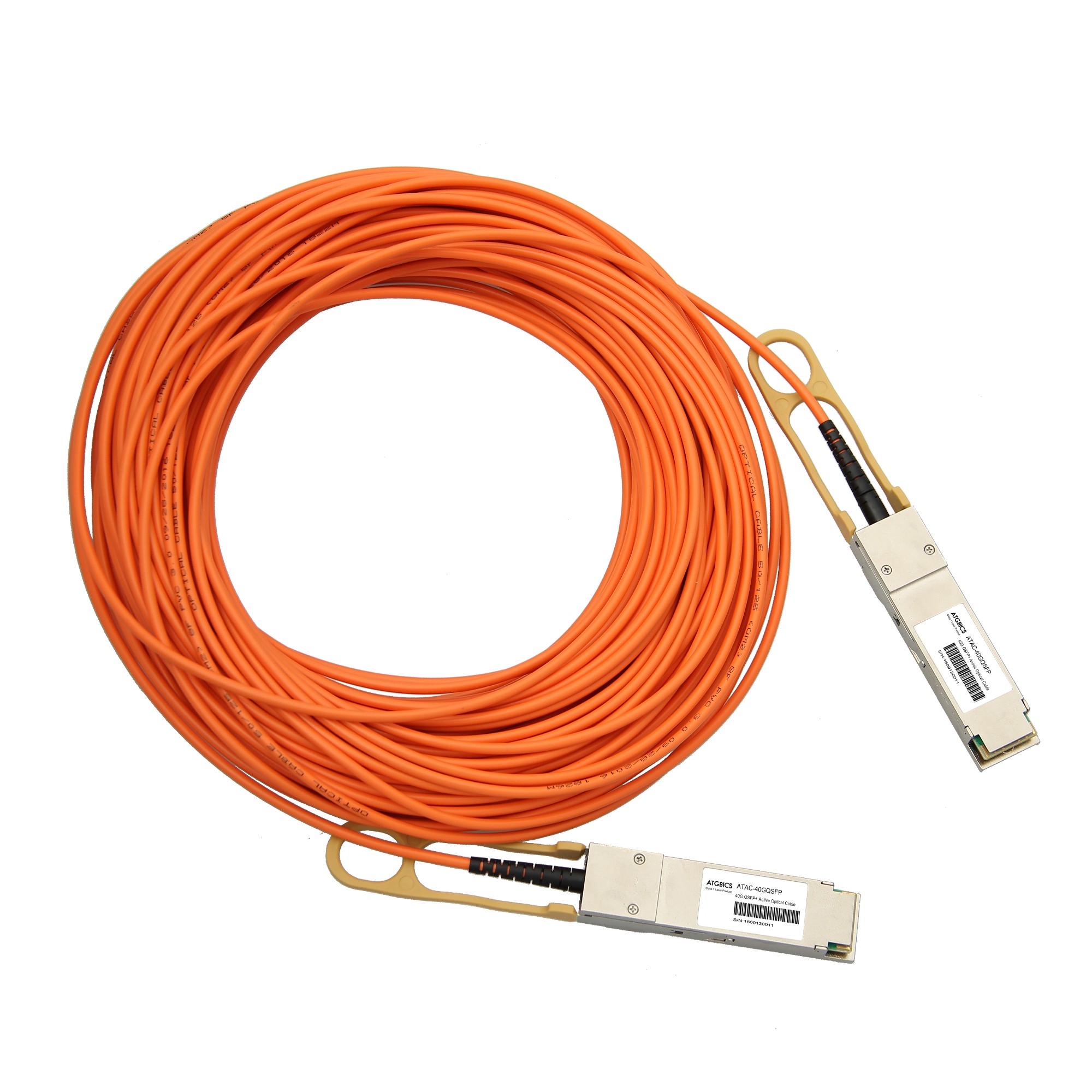 ATGBICS Mellanox MC2206310-003 Compatible QSFP+ Active Optical Cable 40G QSFP+ 3m