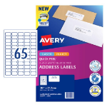 Avery 959419 printer label White Self-adhesive printer label