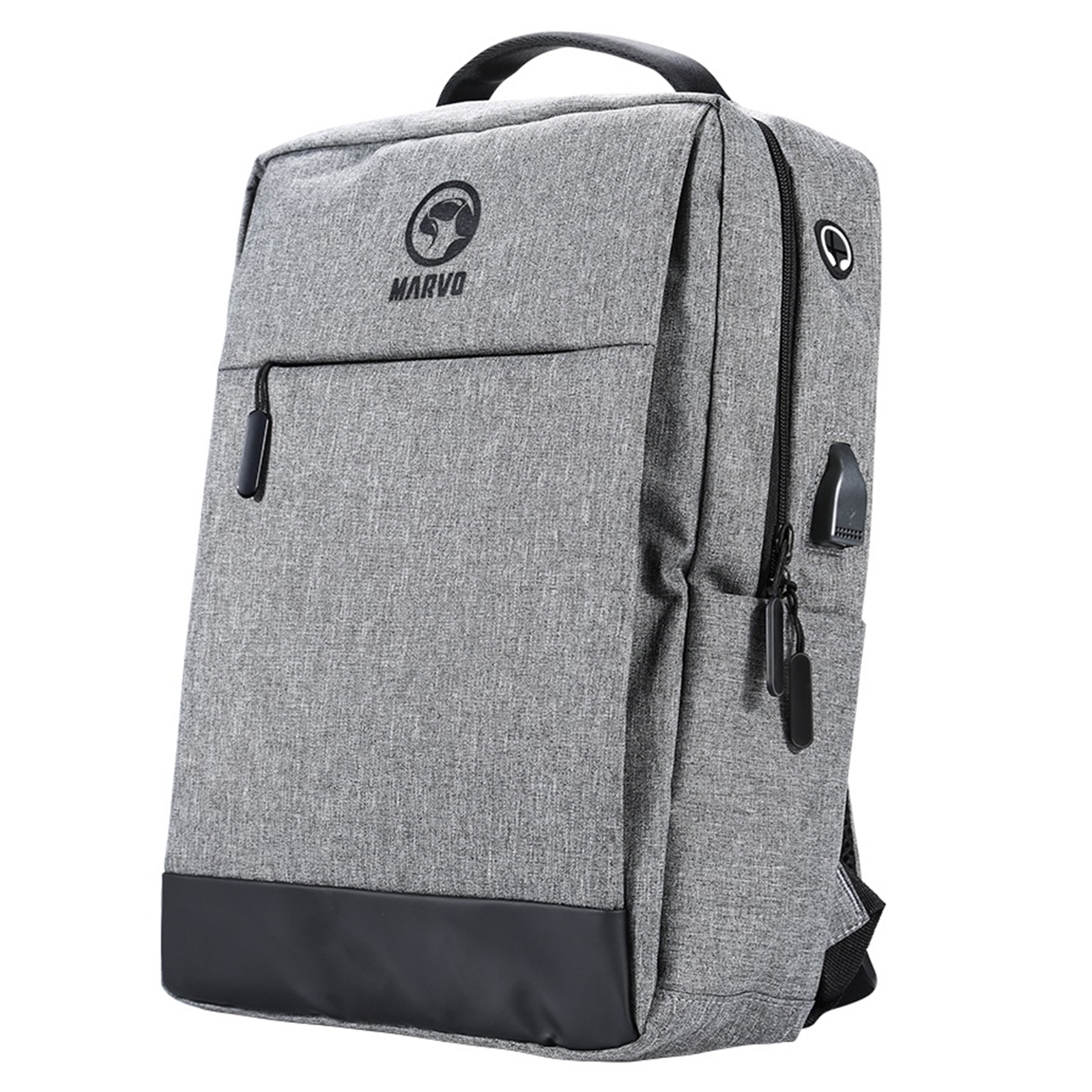 Image of Marvo BA-03 backpack Casual backpack Grey Fabric