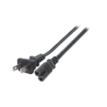 EFB Elektronik EK496.1,8 electriciteitssnoer Zwart 1,8 m Netstekker type A C7 stekker