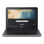 Acer Chromebook C733T-C07P N4000 29.5 cm (11.6") Touchscreen HD Intel® Celeron® 4 GB LPDDR4-SDRAM 32 GB Flash Wi-Fi 5 (802.11ac) ChromeOS Black, Grey