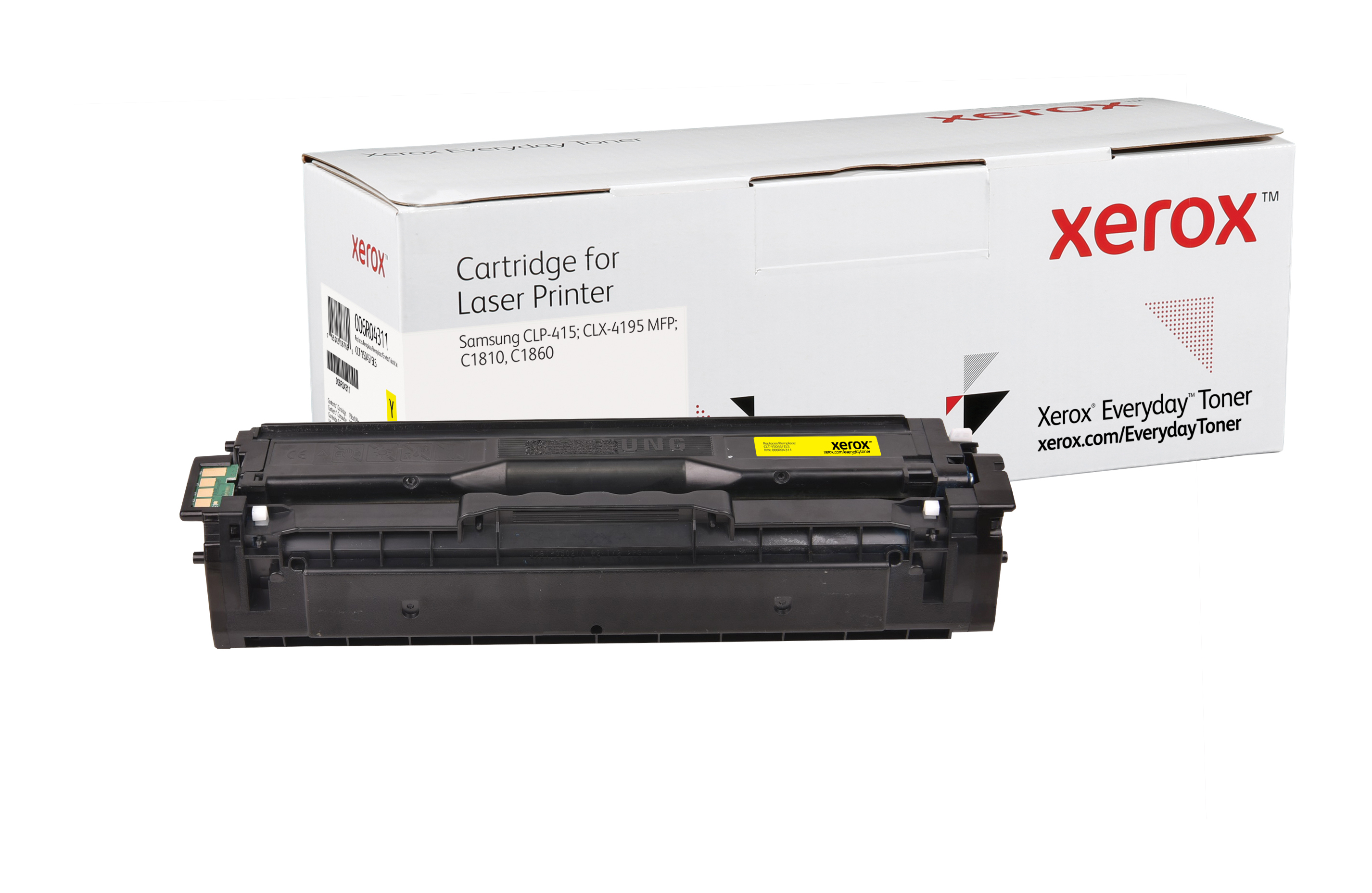 Image of Xerox 006R04311 Toner cartridge yellow, 1.8K pages (replaces...