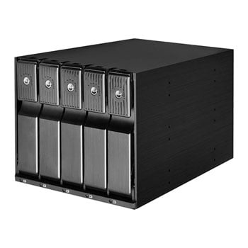 Image of Silverstone SST-FS305-12G Externes 3.5-Zoll-Gehäuse 5-Bay - Schwarz