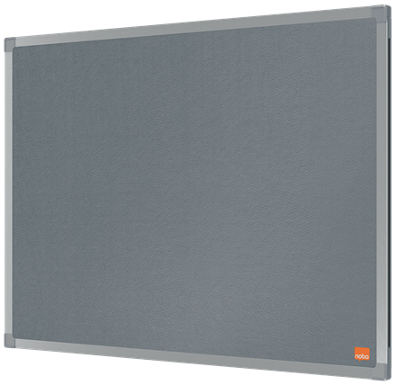 Nobo Essence Felt Notice Board 600 x 450mm Grey 1915204