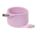 CLUB3D USB-C® Magnetic-Coil 240W Pink Cable
