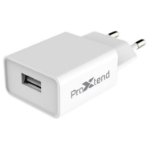 ProXtend Single Port 12W USB-A Wall Charger