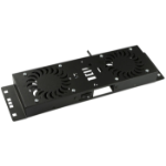Lanview RAF113BL rack accessory Fan panel