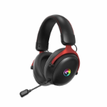 Marvo Scorpion HG9076W Tactic X Pro Wireless Bluetooth / USB-C RGB Gaming Headset (Black) Head-band