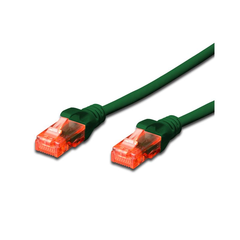Image of FDL 4M CAT.6 UTP LSZH PATCH CABLE - GREEN